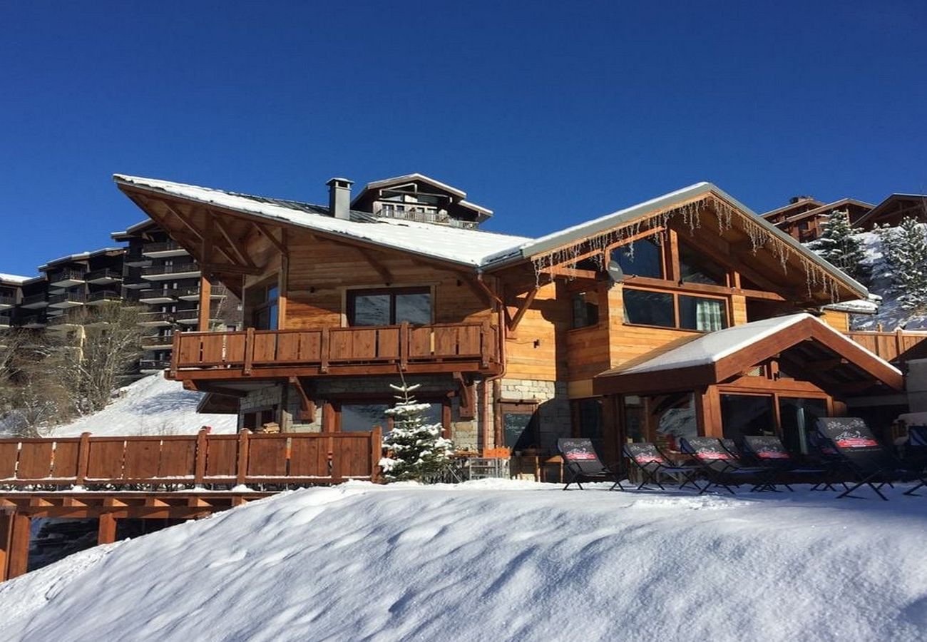 Apartment in Les Menuires - Spacieux appartement Les Menuires skis aux pieds