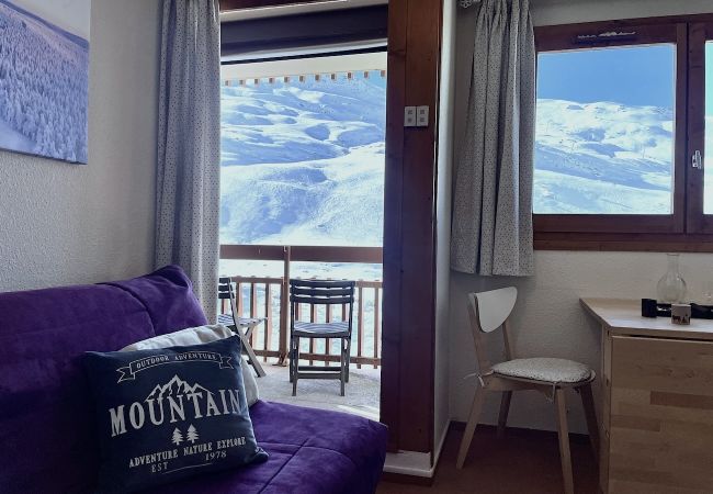  in Les Menuires - (7.B17) Appartement skis aux pieds Les Menuires