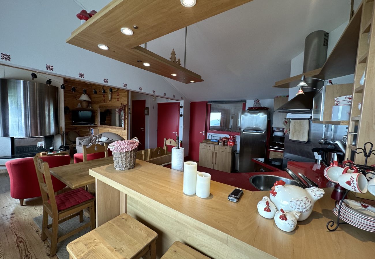 Apartamento en Le Lioran - Appartement avec cheminée à altitude 1500