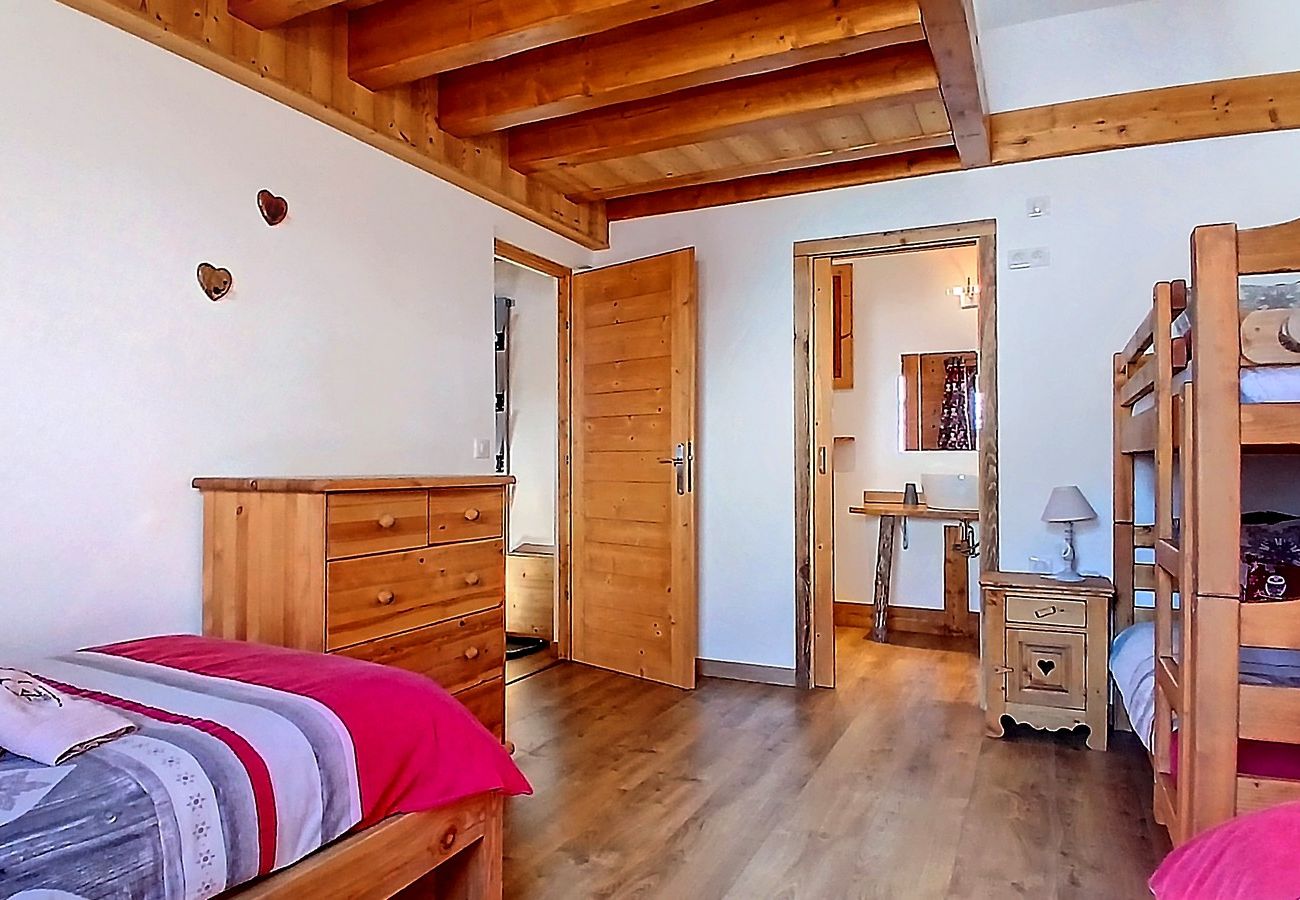 Apartamento en Les Menuires - Spacieux appartement Les Menuires skis aux pieds